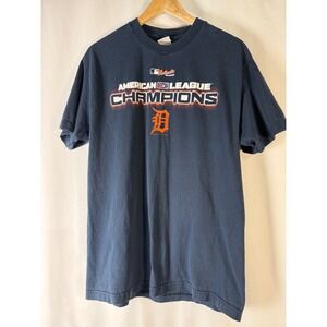 Detroit Tigers American League Champions T Shirt Large MLB Authentic Collection